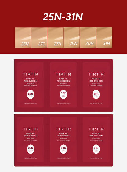 Sachet - Mask Fit Red Cushion Trial Kits