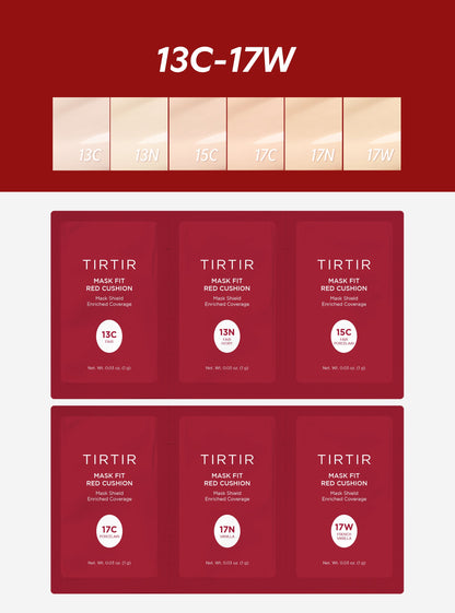 Sachet - Mask Fit Red Cushion Trial Kits